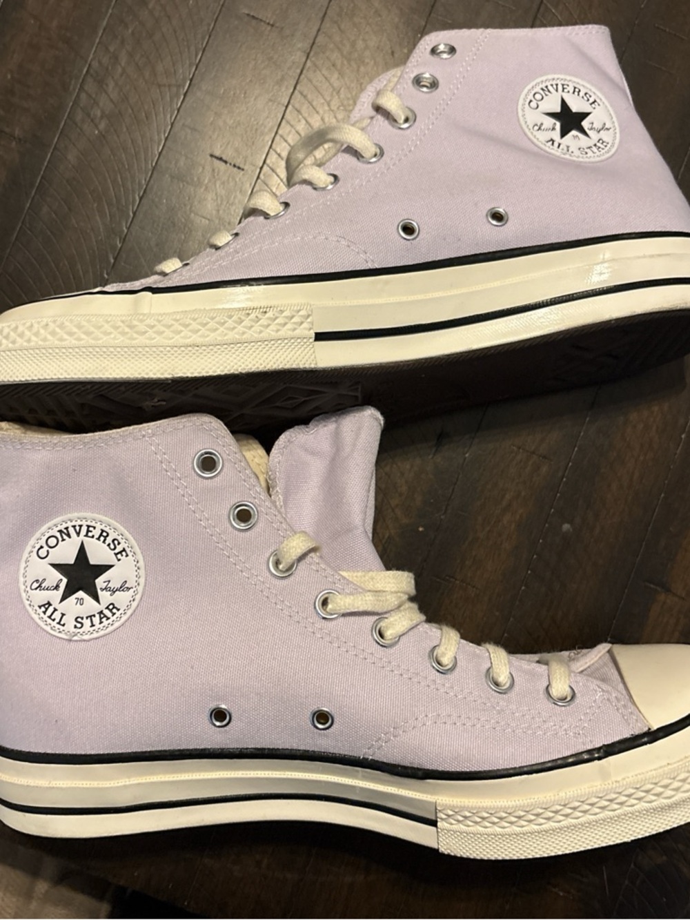 Converse Chuck Taylor All Star High Top Sneakers in Light Lavender